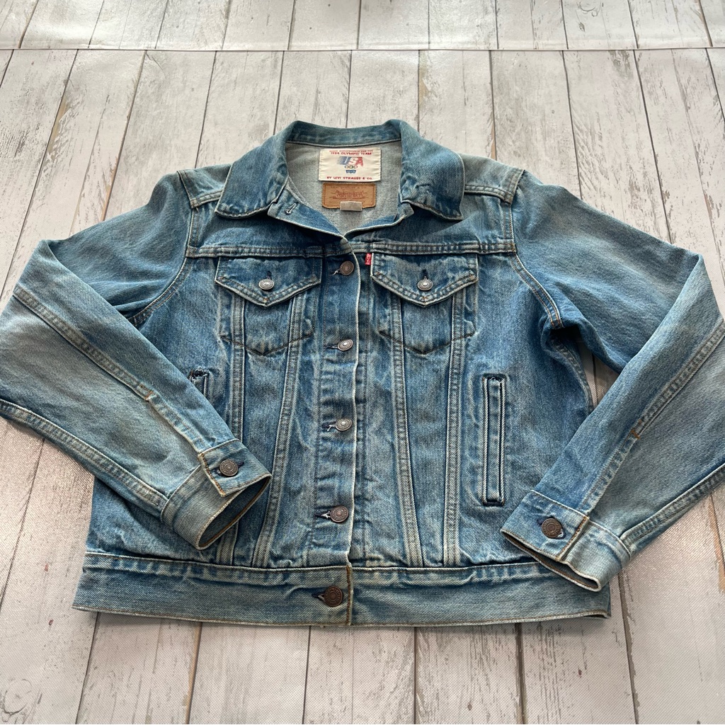 Vintage Levi's Type Iii Jean Jacket 1984 Olympics Edition Szm